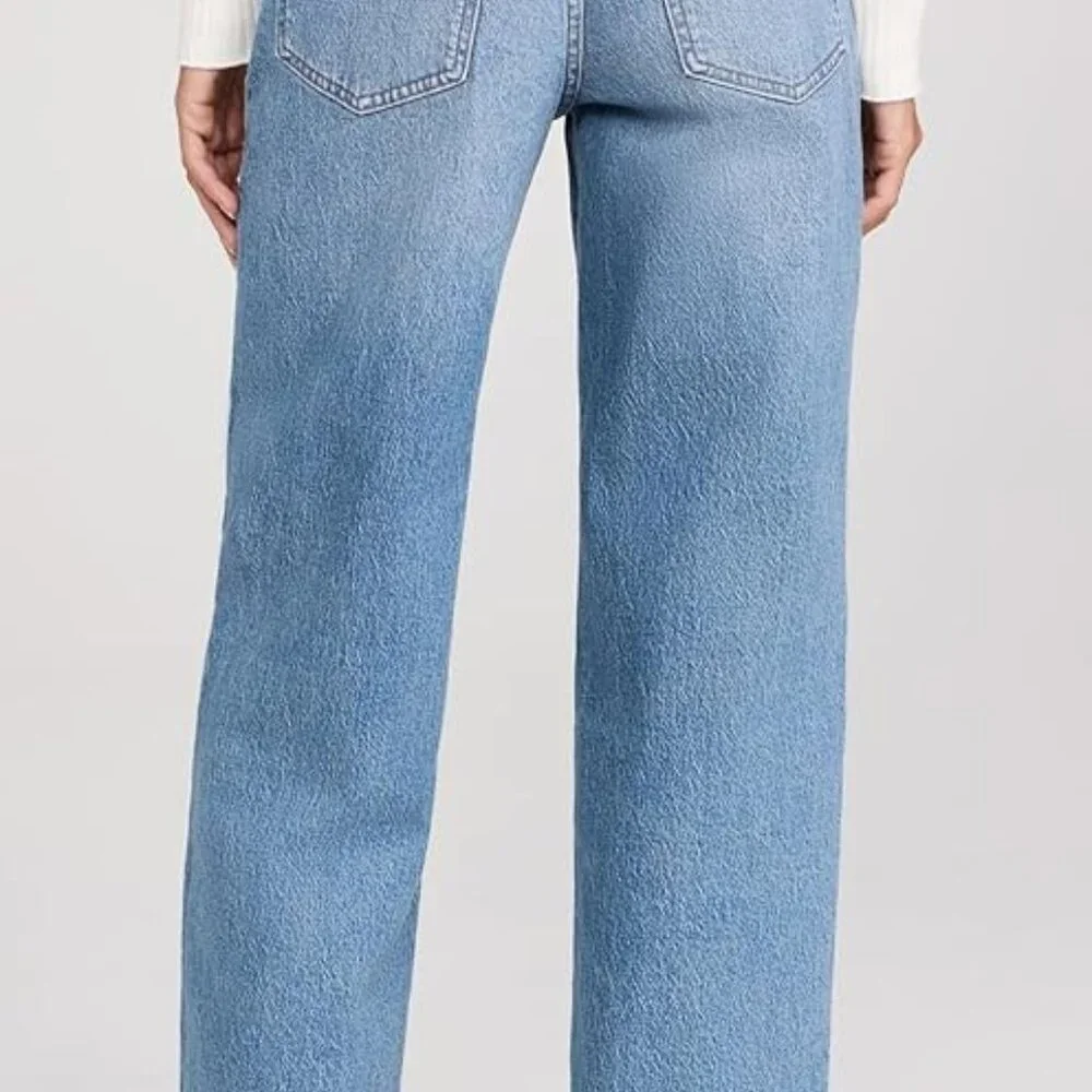 Madewell The Perfect Vintage Wide Leg Crop Jean - Size 26 - Enmore Wash - Picture 3 of 11